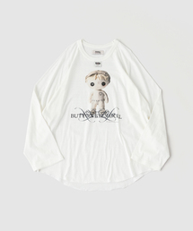 DAIRIKU | DAIRIKU / ダイリク "BUTTON EYE DOLL" Raglan Tag Tou(Tシャツ/カットソー)