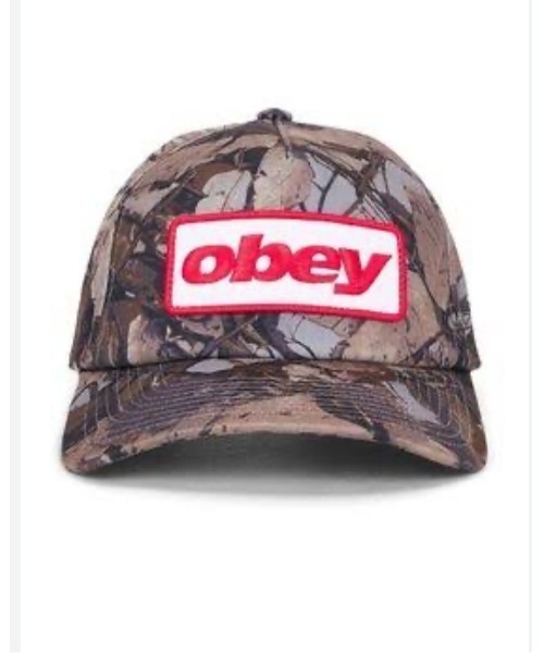 OBEY（オベイ）の「OBEY RANCH 5 PANEL SNAPBACK（キャップ・メンズ・カーキ/ブルー・FREE）」の2枚目の写真