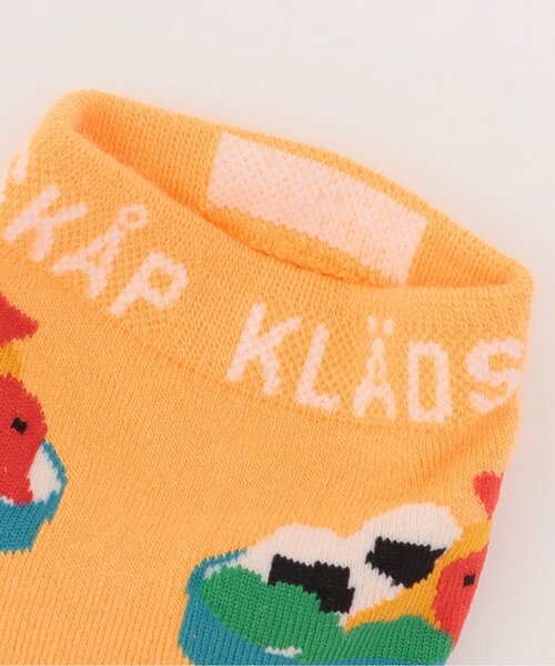 kladskap（クレードスコープ）の「2足セットお弁当ショートソックス（ソックス/靴下・キッズ・イエロー/ブルー・M(16-18cm)/S(13-15cm)/L(18-20cm)/11-13cm）」の6枚目の写真