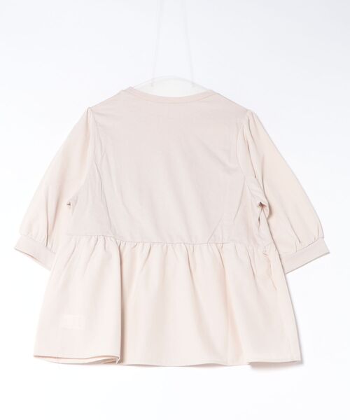 BELLUNA PLUS(ベルーナ)の「異素材切替ペプラムチュニック(チュニック・レディース・ラベンダー/レッド/アイボリー系/ブラック・MEDIUM/LARGE/X-LARGE)」の20枚目の写真