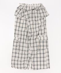 WRAP FRILL SET NYLON PT