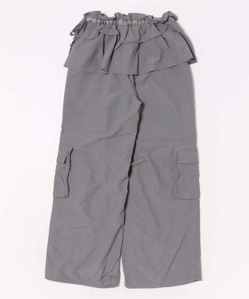 EMODA(エモダ)の「WRAP FRILL SET NYLON PT(その他パンツ・レディース・アイボリー/グレー・FREE)」の3枚目の写真