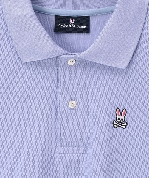 Psycho Bunny(サイコバニー)の「ベーシックバニー ポロシャツ(ポロシャツ・メンズ・ネイビー/ホワイト/ライトブルー/ライトピンク/ブラック・SMALL/MEDIUM/LARGE/X-LARGE)」の19枚目の写真