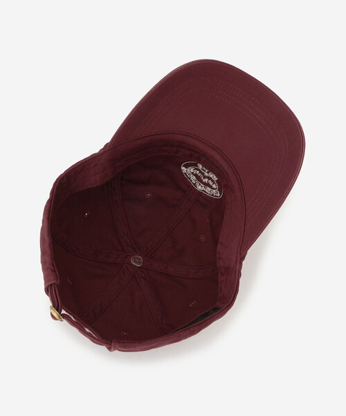 BROOKS BROTHERS（ブルックスブラザーズ）の「Brooks Brothers |〈別注〉コットンツイル ベースボールキャップ BORDEAUX UNISEX（キャップ・レディース・レッド系その他・ONE）」の9枚目の写真