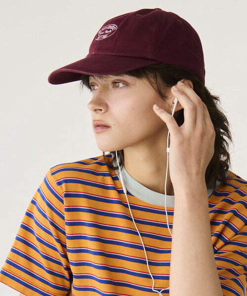 BROOKS BROTHERS（ブルックスブラザーズ）の「Brooks Brothers |〈別注〉コットンツイル ベースボールキャップ BORDEAUX UNISEX（キャップ・レディース・レッド系その他・ONE）」の11枚目の写真