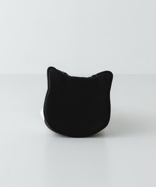 RODE SKO（ロデスコ）の「『別注』Hashibami×RODESKO　猫型キャンバスバッグ（トートバッグ・レディース・グレー系その他/ブラック・ONE）」の4枚目の写真