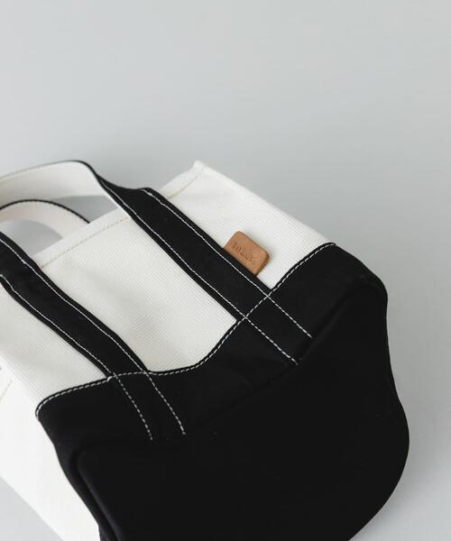 RODE SKO（ロデスコ）の「『別注』Hashibami×RODESKO　猫型キャンバスバッグ（トートバッグ・レディース・グレー系その他/ブラック・ONE）」の5枚目の写真