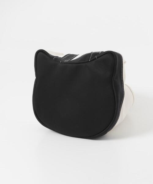 RODE SKO（ロデスコ）の「『別注』Hashibami×RODESKO　猫型キャンバスバッグ（トートバッグ・レディース・グレー系その他/ブラック・ONE）」の8枚目の写真