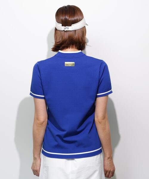 PING APPAREL】Mr.PINGジャカード半袖ハイネックニット ＜GOLD