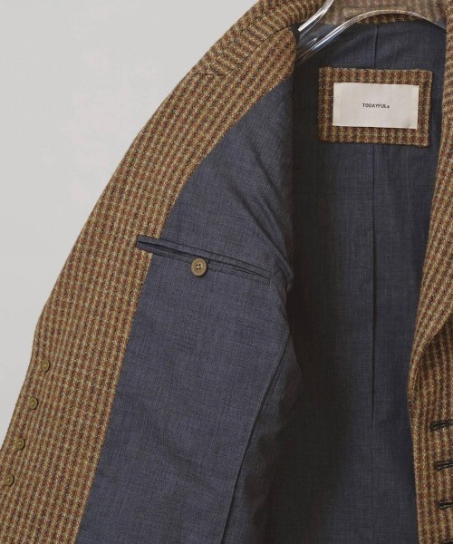TODAYFUL(トゥデイフル)の「TODAYFUL Wool100% Check Jacket ウール100%チェックジャケット/12620101(テーラードジャケット・レディース・キャメル・36/38)」の13枚目の写真