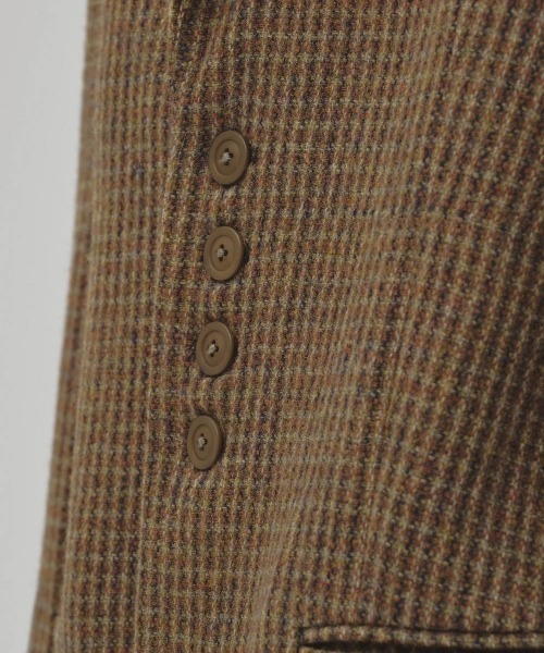 TODAYFUL(トゥデイフル)の「TODAYFUL Wool100% Check Jacket ウール100%チェックジャケット/12620101(テーラードジャケット・レディース・キャメル・36/38)」の14枚目の写真