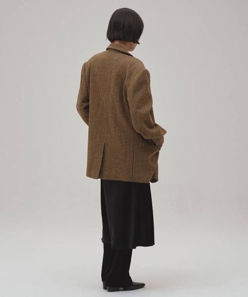 TODAYFUL(トゥデイフル)の「TODAYFUL Wool100% Check Jacket ウール100%チェックジャケット/12620101(テーラードジャケット・レディース・キャメル・36/38)」の4枚目の写真