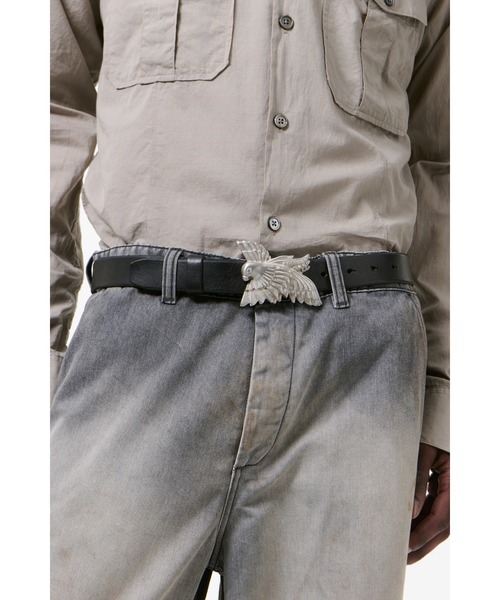 Our Legacy（アワーレガシー）の「OUR LEGACY DOVE BELT（ベルト・メンズ・ブラック・80/70）」の5枚目の写真