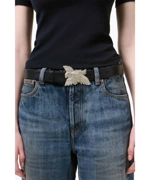 Our Legacy（アワーレガシー）の「OUR LEGACY DOVE BELT（ベルト・メンズ・ブラック・80/70）」の4枚目の写真