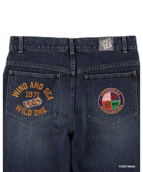 WIND AND SEA(ウィンダンシー)の「UNO x WDS DENIM PANT(デニムパンツ・メンズ・ブルー・L/M)」の5枚目の写真