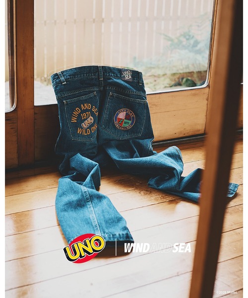WIND AND SEA(ウィンダンシー)の「UNO x WDS DENIM PANT(デニムパンツ・メンズ・ブルー・L/M)」の3枚目の写真