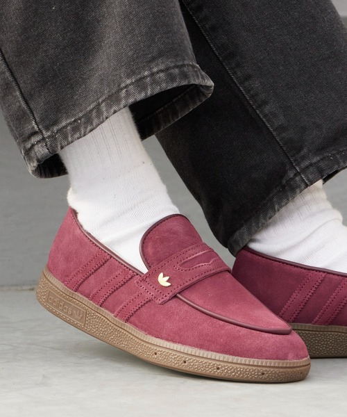 adidas(アディダス)の「adidas/アディダス HANDBALL SPEZIAL LOAFER W スエードアッパー スペツィアル コインローファー 2026年春夏(ローファー・レディース・パープル/ブラウン・23/24/25/24.5/23.5)」の9枚目の写真