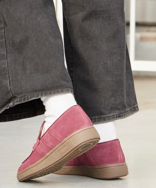 adidas(アディダス)の「adidas/アディダス HANDBALL SPEZIAL LOAFER W スエードアッパー スペツィアル コインローファー 2026年春夏(ローファー・レディース・パープル/ブラウン・23/24/25/24.5/23.5)」の11枚目の写真