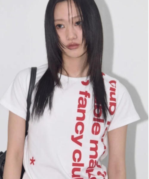 FANCY CLUB(ファンシークラブ)の「◇FANCYCLUB◇ブランド直輸入正規品/ベイウォッチ クロップ Tシャツ BAYWATCH CROP TEE(Tシャツ/カットソー・レディース・ホワイト・FREE)」の2枚目の写真
