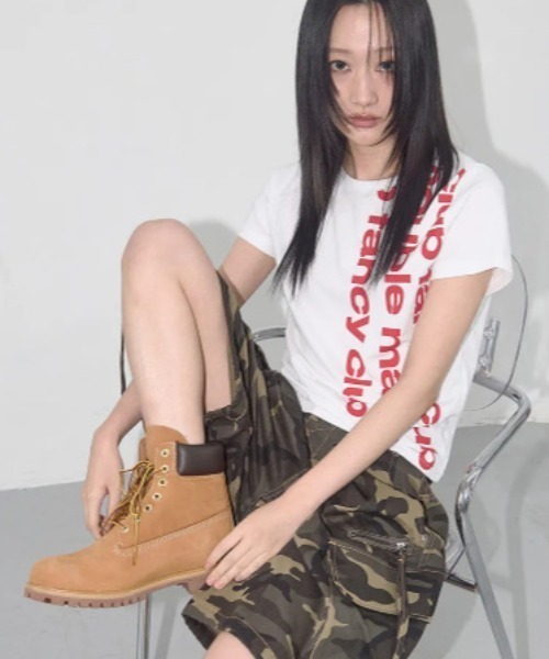 FANCY CLUB(ファンシークラブ)の「◇FANCYCLUB◇ブランド直輸入正規品/ベイウォッチ クロップ Tシャツ BAYWATCH CROP TEE(Tシャツ/カットソー・レディース・ホワイト・FREE)」の3枚目の写真