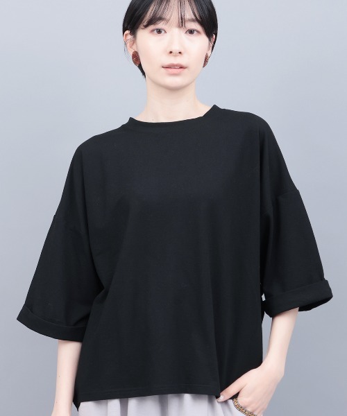 チチカカ(チチカカ)の「バックフレアコンチョ刺繍Tシャツ(Tシャツ/カットソー・レディース・ブラック/ホワイト/ブラウン・FREE)」の7枚目の写真