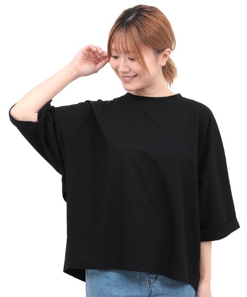 チチカカ(チチカカ)の「バックフレアコンチョ刺繍Tシャツ(Tシャツ/カットソー・レディース・ブラック/ホワイト/ブラウン・FREE)」の14枚目の写真