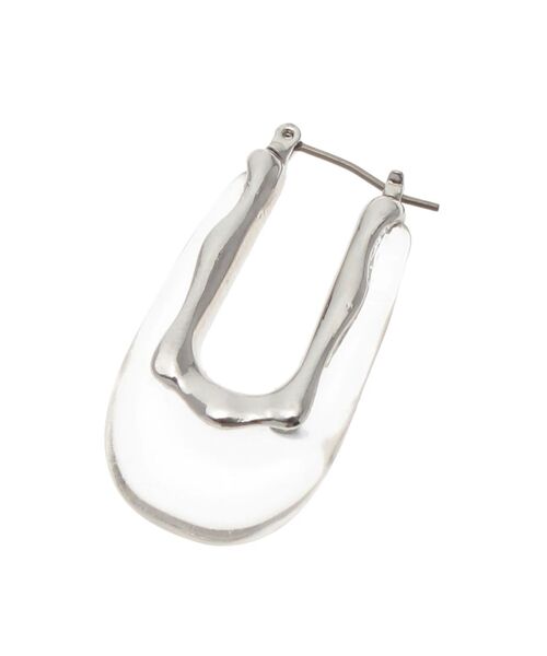 Ungrid（アングリッド）の「ニュアンスデザインクリアピアス（ピアス（両耳用）・レディース・クリア・FREE）」の3枚目の写真