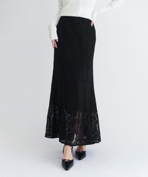 レース マーメイド ロングスカート