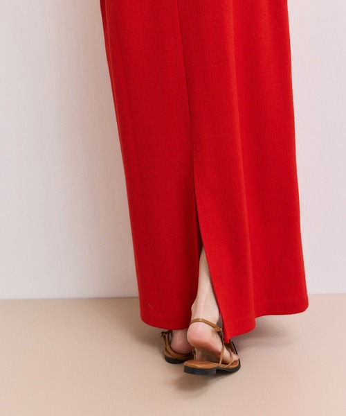 ADAM ET ROPE'(アダムエロペ)の「【WEB限定】ハーフスリーブポロシャツワンピース(ワンピース・レディース・ブラック/ブルー系その他/レッド/チャコールグレー・S/M)」の18枚目の写真