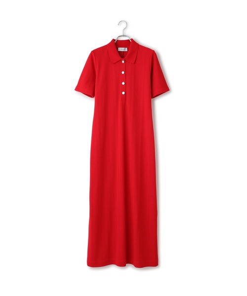 ADAM ET ROPE'(アダムエロペ)の「【WEB限定】ハーフスリーブポロシャツワンピース(ワンピース・レディース・ブラック/ブルー系その他/レッド/チャコールグレー・S/M)」の22枚目の写真