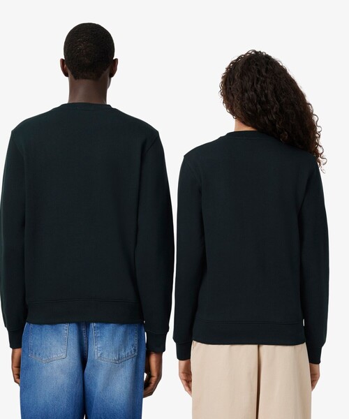 LACOSTE（ラコステ）の「エンボスクルーネックスウェット（スウェット・メンズ・ネイビー/ライトグレー/ダークグリーン・S/M/L/XS）」の13枚目の写真