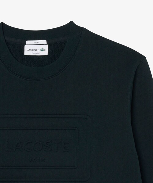 LACOSTE（ラコステ）の「エンボスクルーネックスウェット（スウェット・メンズ・ネイビー/ライトグレー/ダークグリーン・S/M/L/XS）」の15枚目の写真