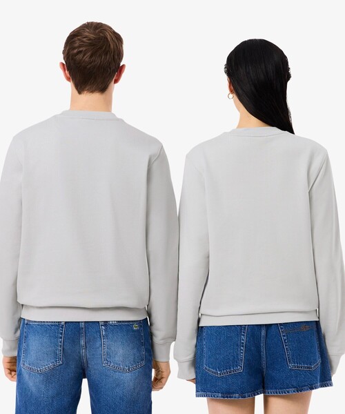 LACOSTE（ラコステ）の「エンボスクルーネックスウェット（スウェット・メンズ・ネイビー/ライトグレー/ダークグリーン・S/M/L/XS）」の18枚目の写真