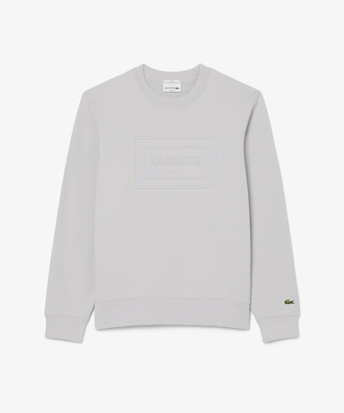 LACOSTE（ラコステ）の「エンボスクルーネックスウェット（スウェット・メンズ・ネイビー/ライトグレー/ダークグリーン・S/M/L/XS）」の19枚目の写真