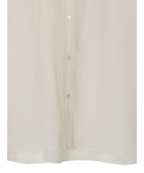 Ameri（アメリ）の「WIDE CUFFS SLEEVE CUPRO BLOUSE（シャツ/ブラウス・レディース・ブラウン/インディゴブルー/アイボリー・FREE）」の16枚目の写真