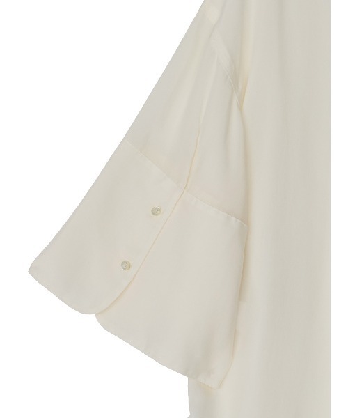 Ameri（アメリ）の「WIDE CUFFS SLEEVE CUPRO BLOUSE（シャツ/ブラウス・レディース・ブラウン/インディゴブルー/アイボリー・FREE）」の19枚目の写真