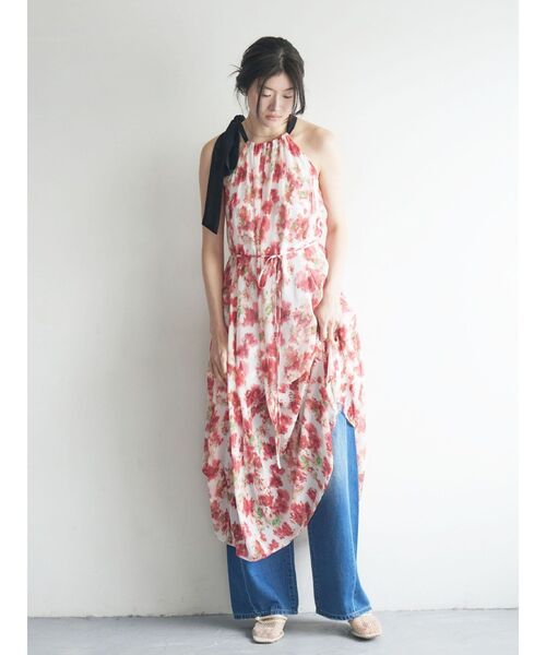 LAGUNAMOON（ラグナムーン）の「リップドデニムパンツ（デニムパンツ・レディース・グレー/ブルー・SMALL/MEDIUM）」の3枚目の写真
