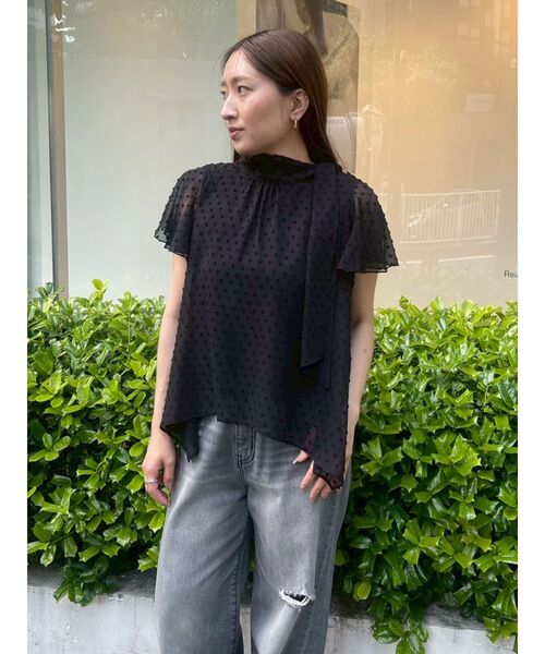 LAGUNAMOON（ラグナムーン）の「リップドデニムパンツ（デニムパンツ・レディース・グレー/ブルー・SMALL/MEDIUM）」の9枚目の写真