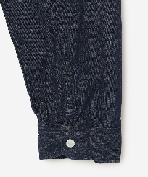 orSlow(オアスロウ)の「orSlow | デニム ウエスタンシャツジャケット WOMEN(デニムジャケット・レディース・インディゴブルー・1/2)」の8枚目の写真
