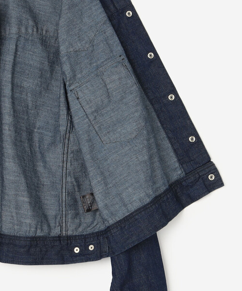 orSlow(オアスロウ)の「orSlow | デニム ウエスタンシャツジャケット WOMEN(デニムジャケット・レディース・インディゴブルー・1/2)」の9枚目の写真