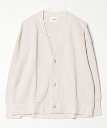 quadro（クオドロ）の「エメラルド変形ワッフルVネックカーディガン（カーディガン/ボレロ）」