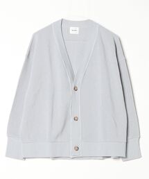 quadro（クオドロ）の「エメラルド変形ワッフルVネックカーディガン（カーディガン/ボレロ）」