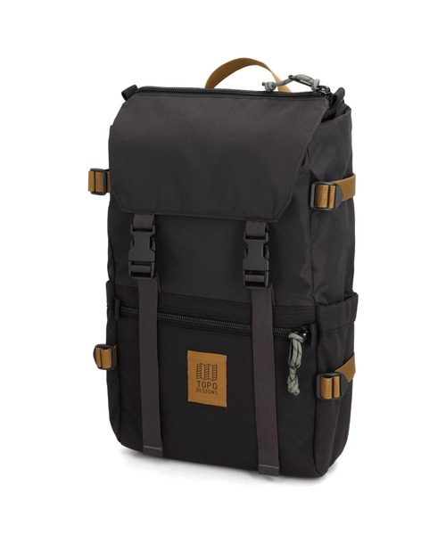 TOPO DESIGNS（トポデザインズ）の「GO OUT掲載モデル【TOPO DESIGNS】ROVER PACK CLASSIC（バックパック/リュック・レディース・ブラック×ベージュ/グリーン系/グレー/アイボリー/ホワイト×ネイビー/ブラック系/オレンジ/ブラック・ONE SIZE）」の5枚目の写真