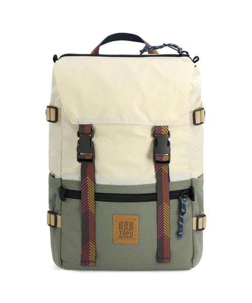 TOPO DESIGNS（トポデザインズ）の「GO OUT掲載モデル【TOPO DESIGNS】ROVER PACK CLASSIC（バックパック/リュック・レディース・ブラック×ベージュ/グリーン系/グレー/アイボリー/ホワイト×ネイビー/ブラック系/オレンジ/ブラック・ONE SIZE）」の21枚目の写真
