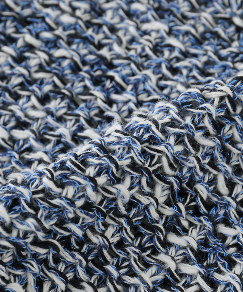 Noble（ノーブル）の「Mixカノコ ジレ（ベスト・レディース・ブラウン/ネイビー・FREE）」の7枚目の写真