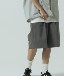 SLICK（スリック）の「【SLICK/スリック】Tech Twill Wide Short Pants/テックツイル ワイドショートパンツ / ハーフパンツ（その他パンツ）」