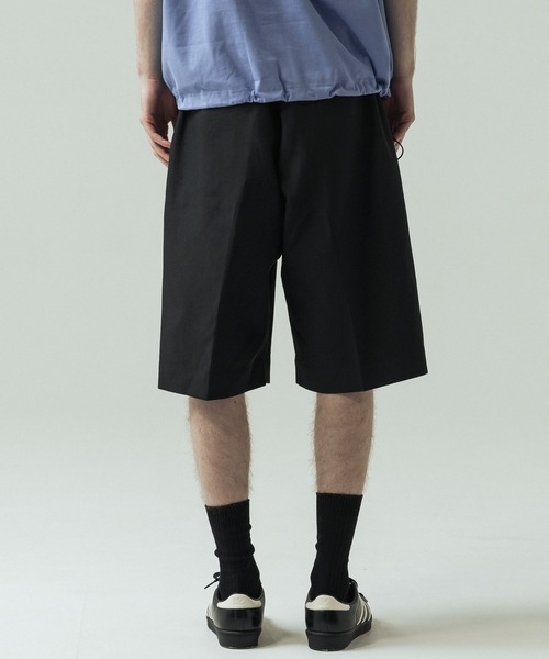 SLICK(スリック)の「【SLICK/スリック】Tech Twill Wide Short Pants/テックツイル ワイドショートパンツ / ハーフパンツ(その他パンツ・メンズ・ブラック/グレー/ベージュ・2/1/3)」の10枚目の写真