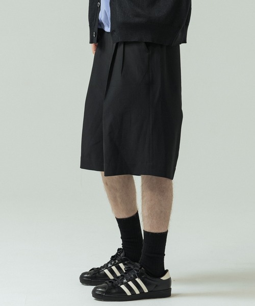 SLICK(スリック)の「【SLICK/スリック】Tech Twill Wide Short Pants/テックツイル ワイドショートパンツ / ハーフパンツ(その他パンツ・メンズ・ブラック/グレー/ベージュ・2/1/3)」の11枚目の写真