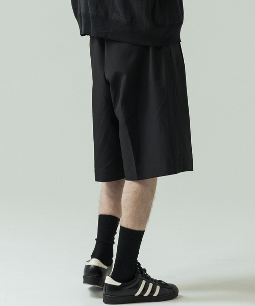 SLICK(スリック)の「【SLICK/スリック】Tech Twill Wide Short Pants/テックツイル ワイドショートパンツ / ハーフパンツ(その他パンツ・メンズ・ブラック/グレー/ベージュ・2/1/3)」の13枚目の写真