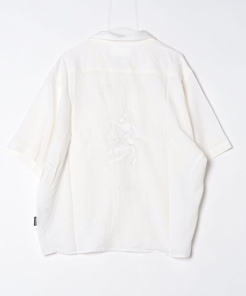 ADAM PATEK(アダムパテック)の「【ADAMPATEK/アダムパテック】tiger embroidery short sleeve shirt 半袖刺繍シャツ(シャツ/ブラウス・レディース・ブラック/ホワイト/ピンク・1/2)」の20枚目の写真